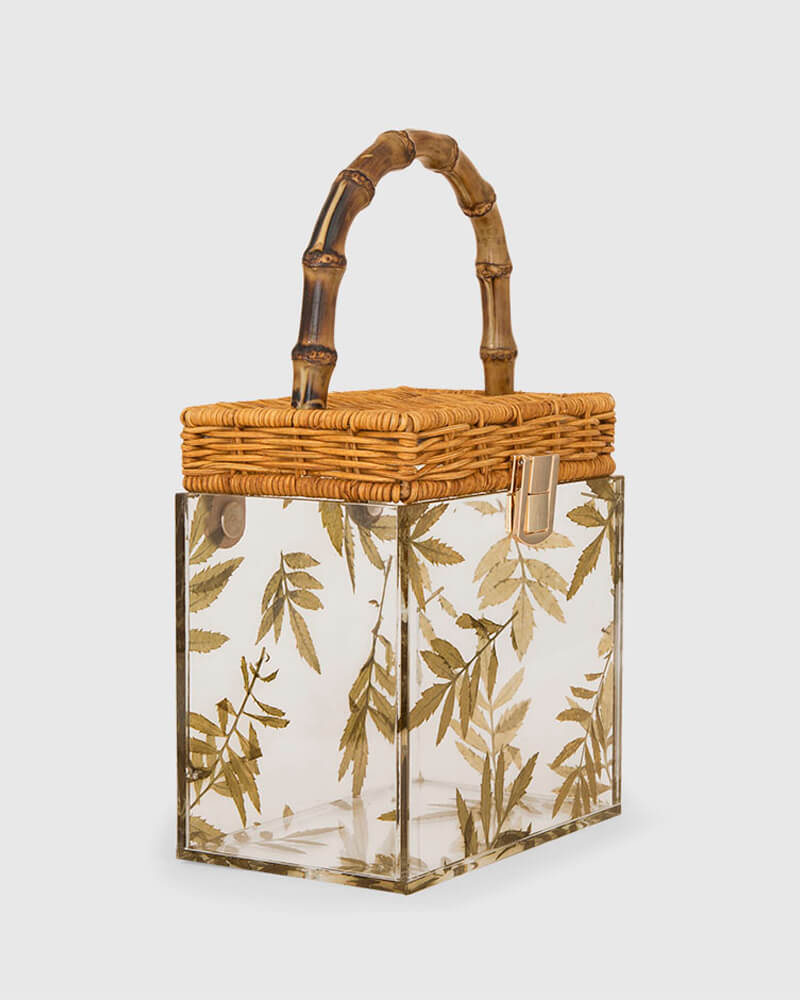 Designer bamboo online handbag