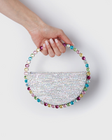 Rainbow Sequins Eternity Clutch