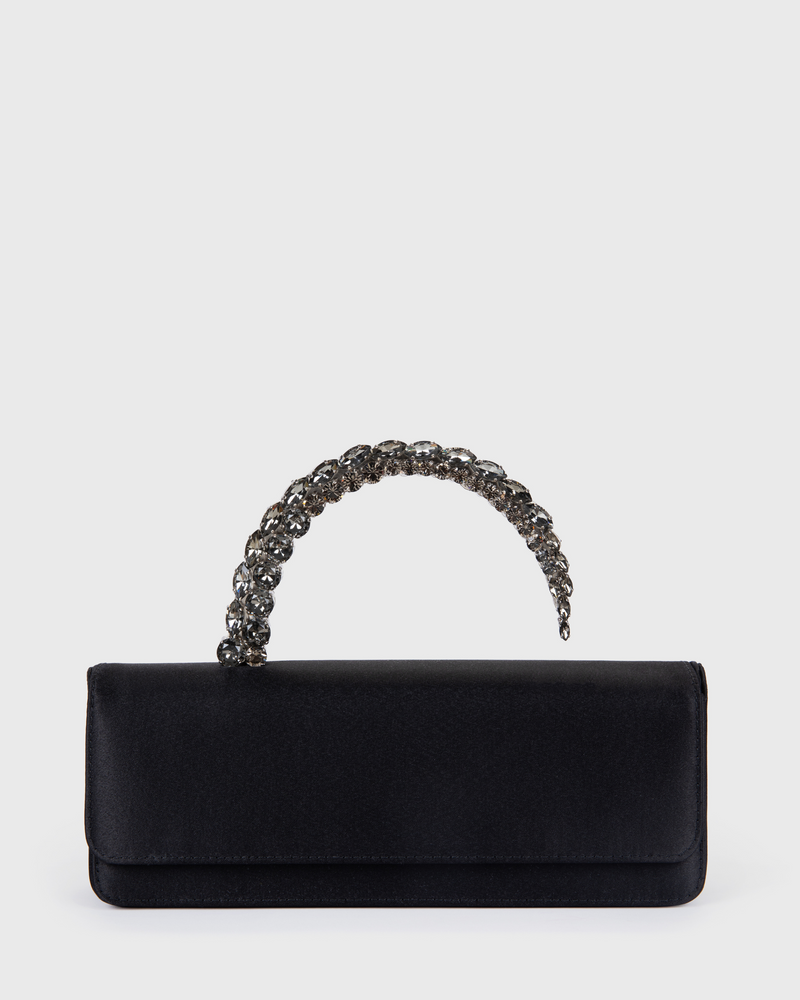 Black Malika Clutch