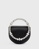 Mini Black Lily Clutch