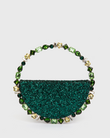 Emerald Glitter Taliya Eternity Clutch