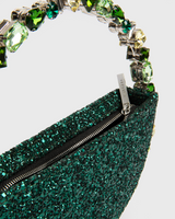 Emerald Glitter Taliya Eternity Clutch