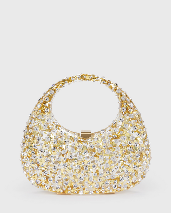 Gold Meleni Bag