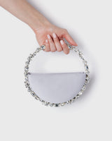 Silver Taliya Eternity Clutch