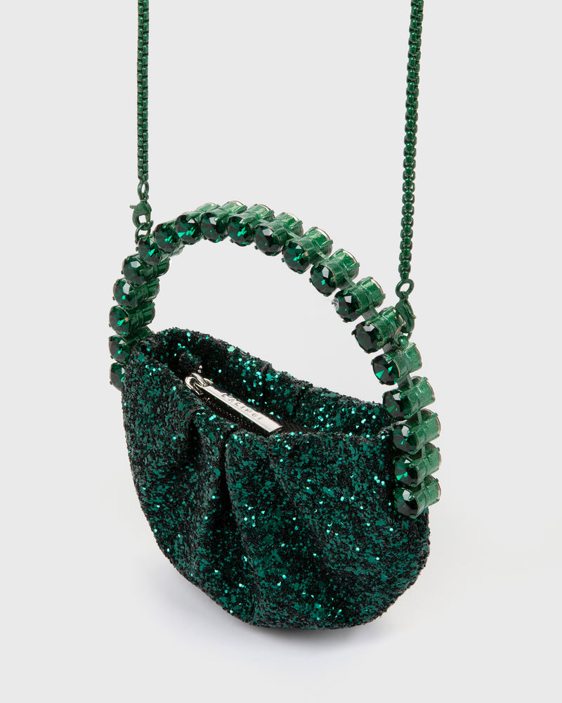 Emerald Micro Eternity Clutch