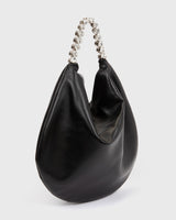 Black Medium Hobo Bag